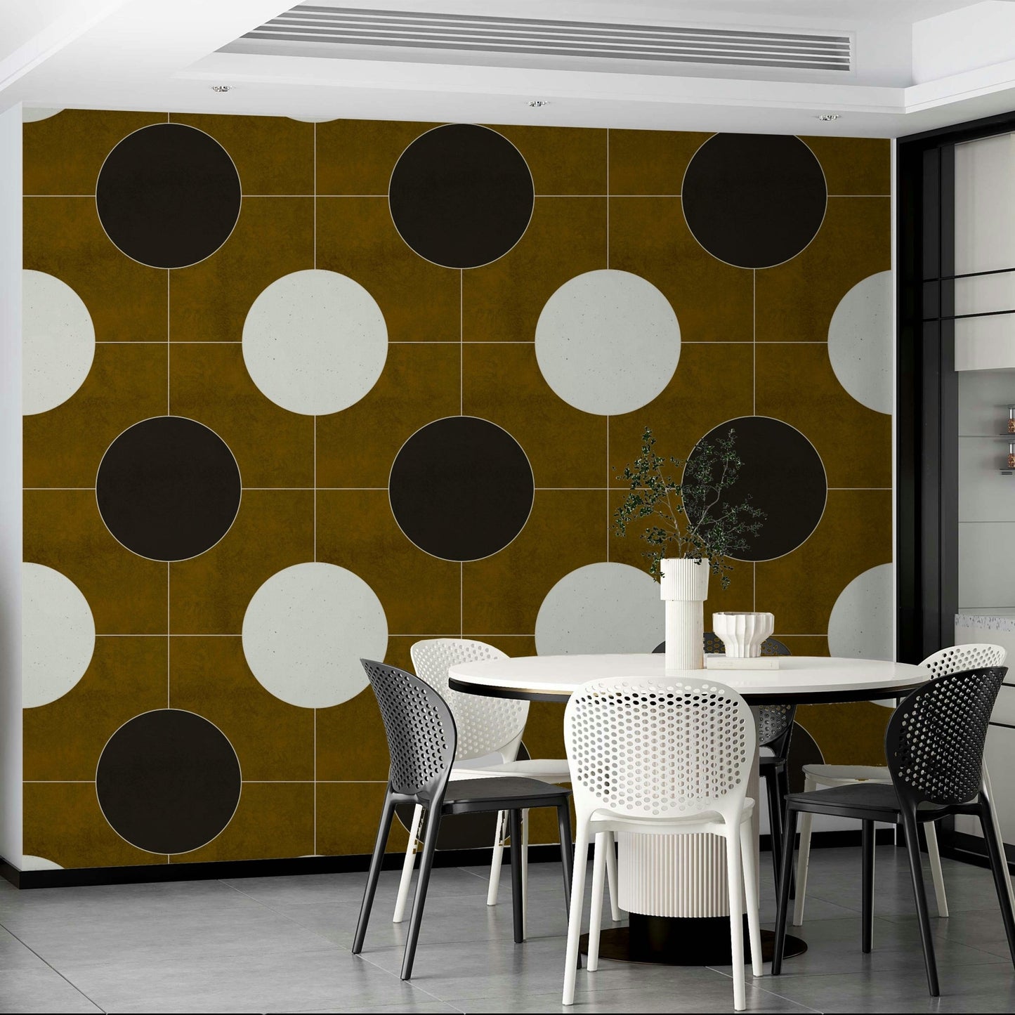 Sharp lines and geometric shapes in Geometric 02 wallpaper

