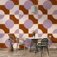 Geometric 03 Wallpaper with bold repeating shapes

