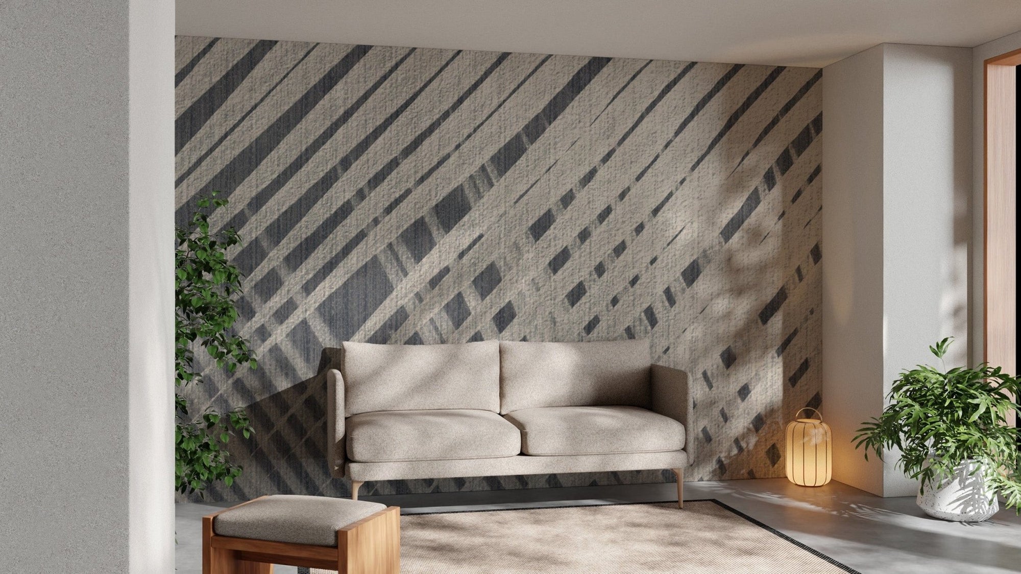 Geometric abstract textured wallpaper D294
