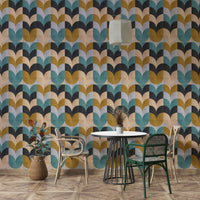 Artistic lines and forms wallpaper

