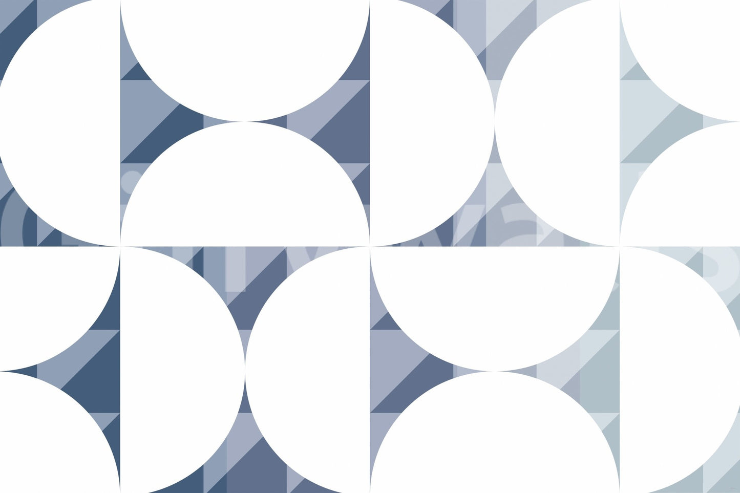 A high-quality minimalist block wall mural for walls., GD5329