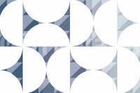 A high-quality minimalist block wall mural for walls., GD5329