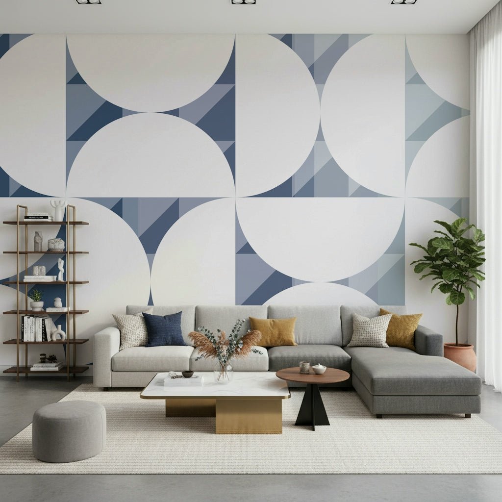 An artistic minimalist design mural for home decor., GD5329
