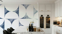 A classic abstract block wallpaper for walls., GD5329