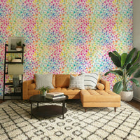 Geometric colorful wall print


