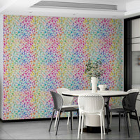 Watercolor geometric wall art

