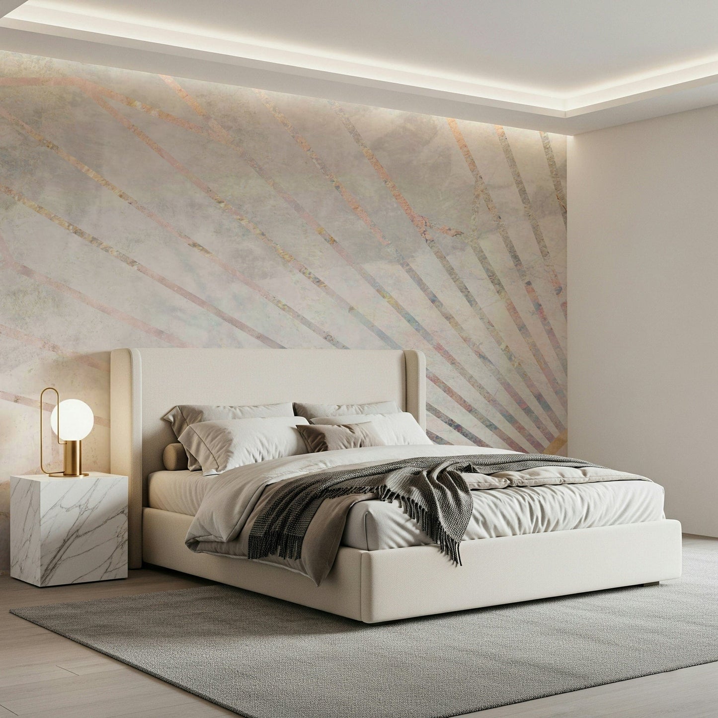 Geometric Dawn Wall Mural -2464587