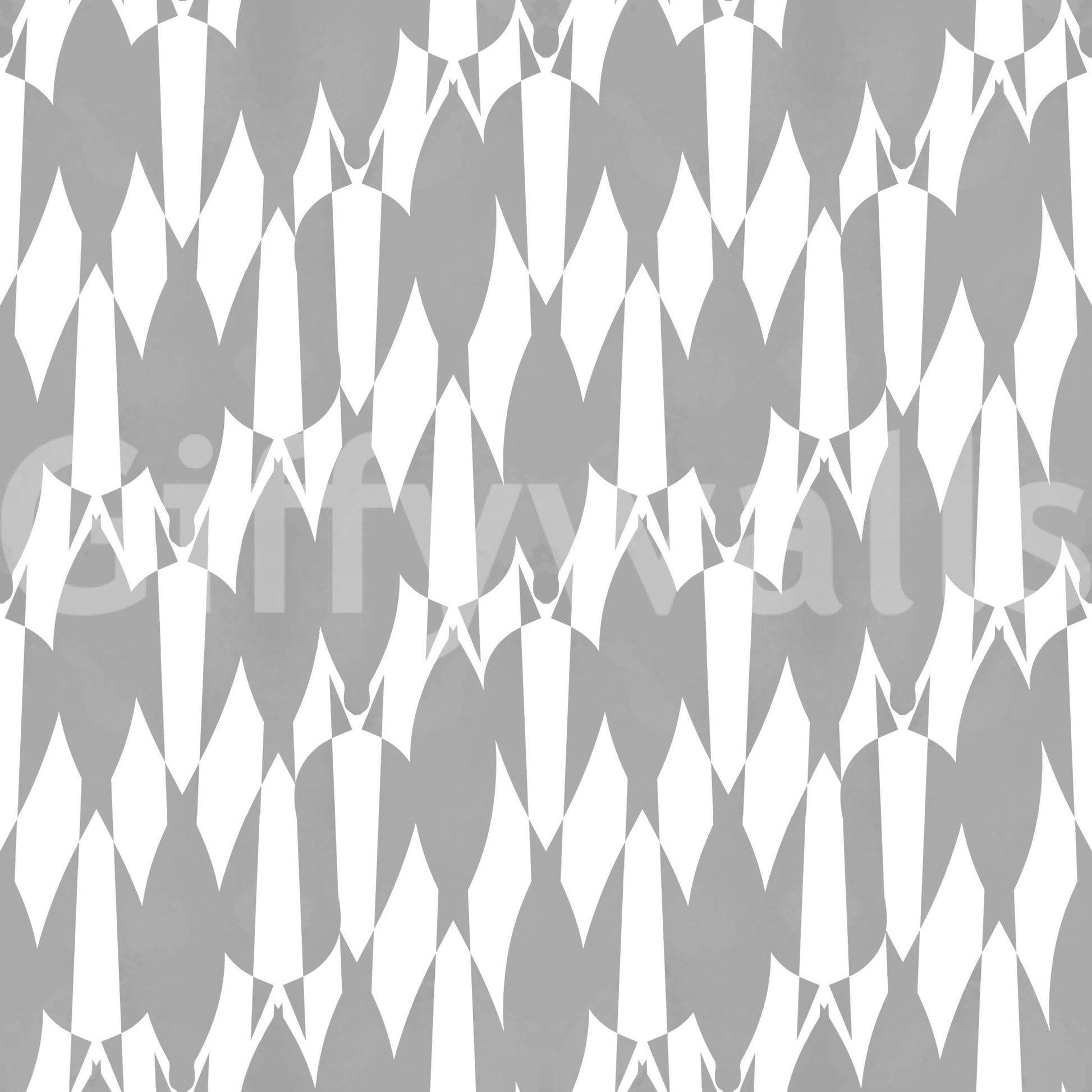 Tucked teardrop forms repeat in steady rhythm on this Geometric Flow Teardrop wallpaper.GD9526