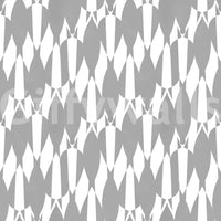 Tucked teardrop forms repeat in steady rhythm on this Geometric Flow Teardrop wallpaper.GD9526