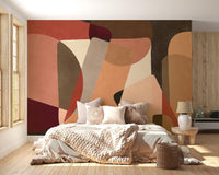 Geometric Fusion Reusable Wallpaper C408