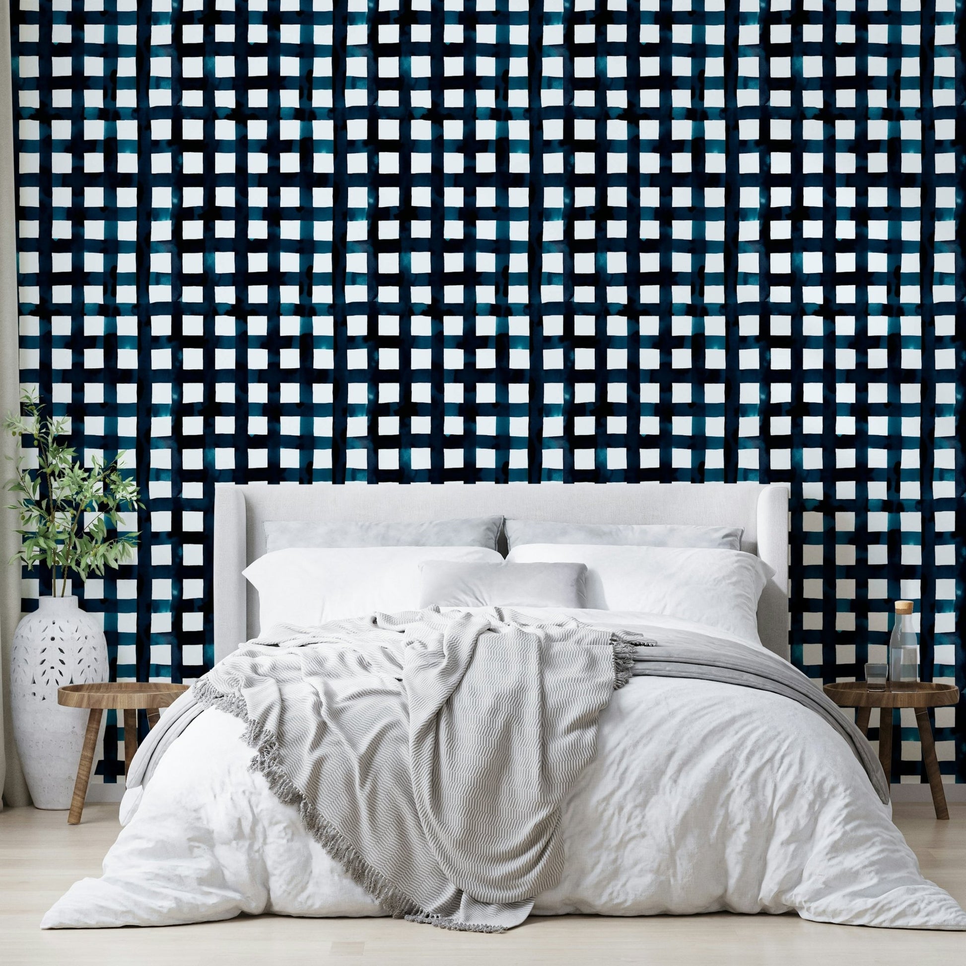 Bold geometric wallpaper


