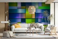 Modern geometric wallpaper design, GD2395