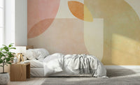 A classic geometric design wallpaper for walls.

