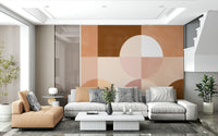 A serene abstract harmony wall mural for your decor., GD5207
