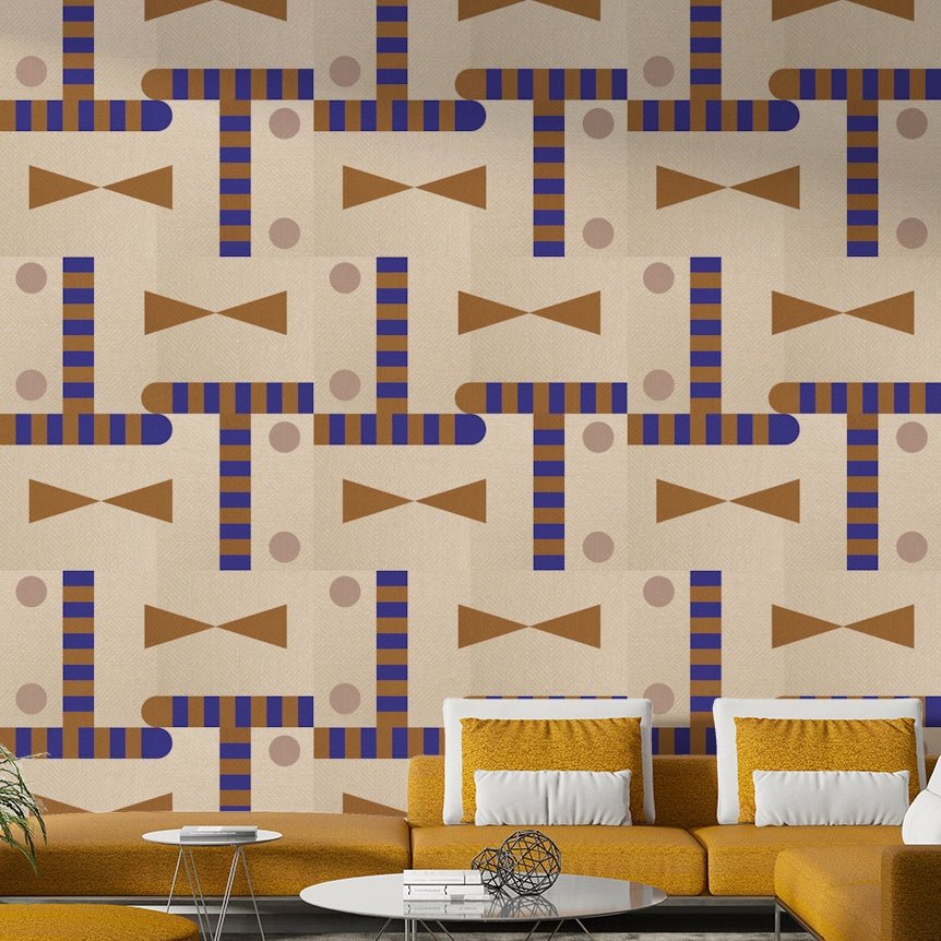 Geometric Maze Wallpaper⁠