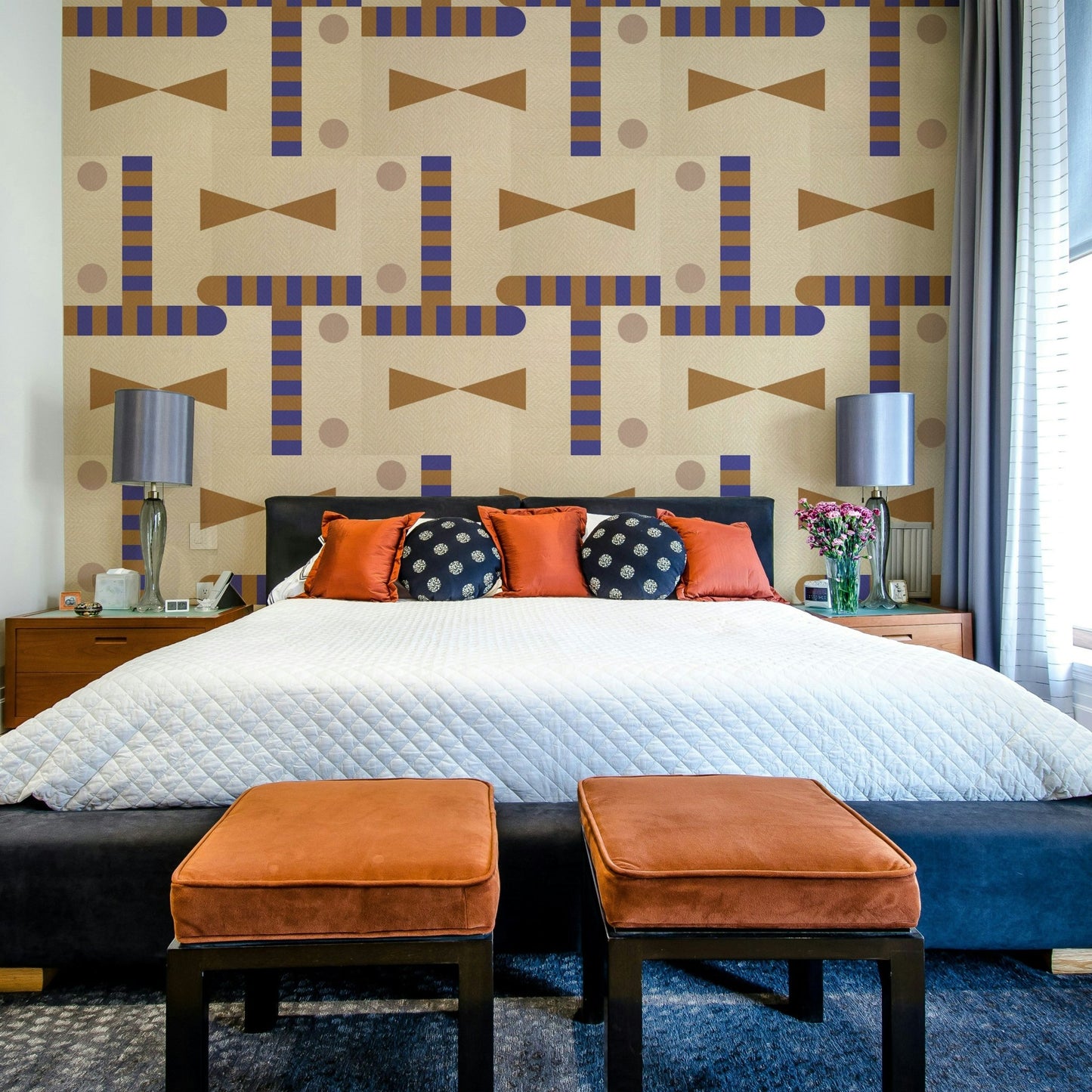 Geometric Maze Wallpaper⁠