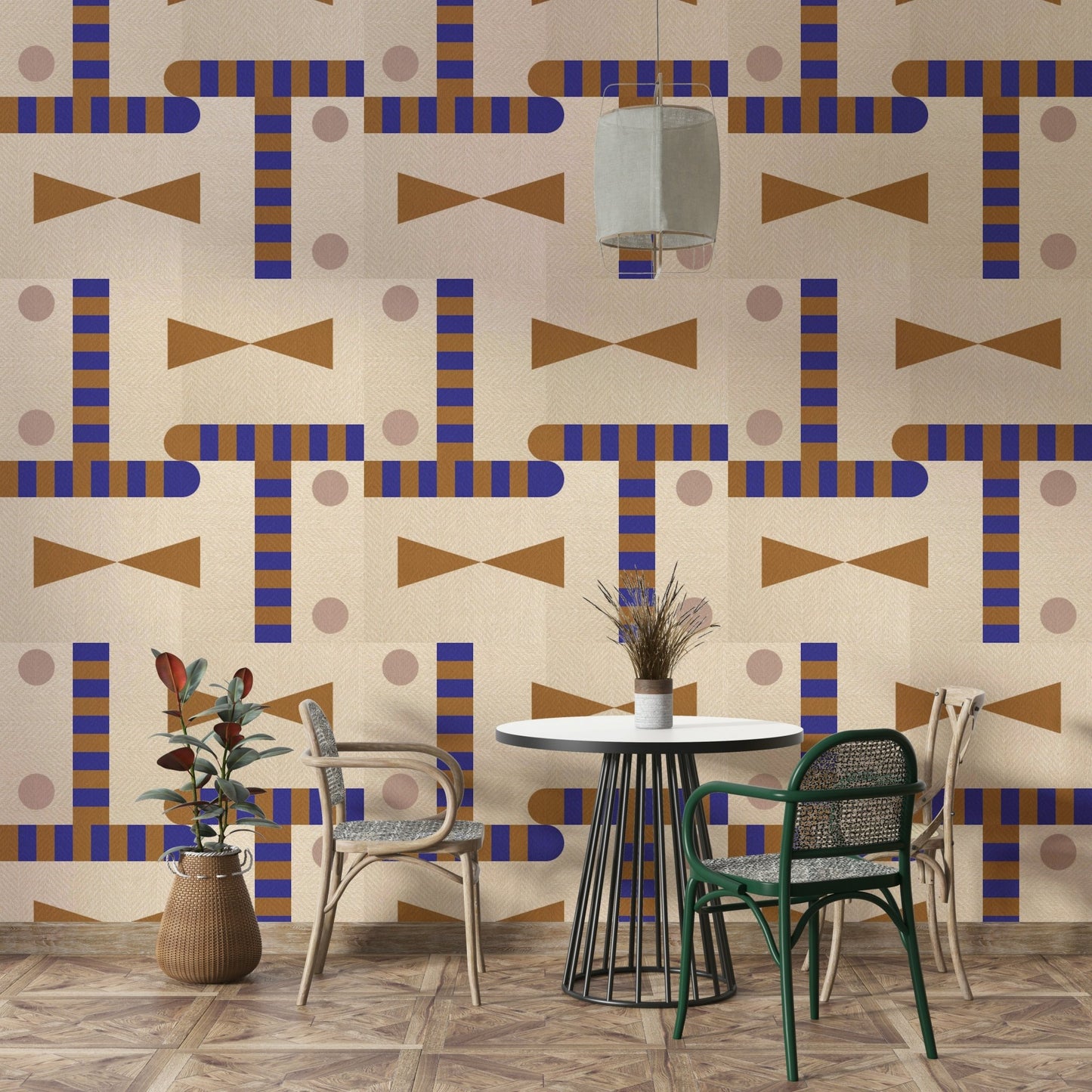 Geometric Maze Wallpaper⁠