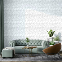 Geometric Outline Rhythm wallpaper on a wall

