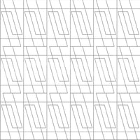 A seamless pattern of flowing geometric shapes on a wall

