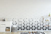 Geometric Pattern Wallpaper Mural
