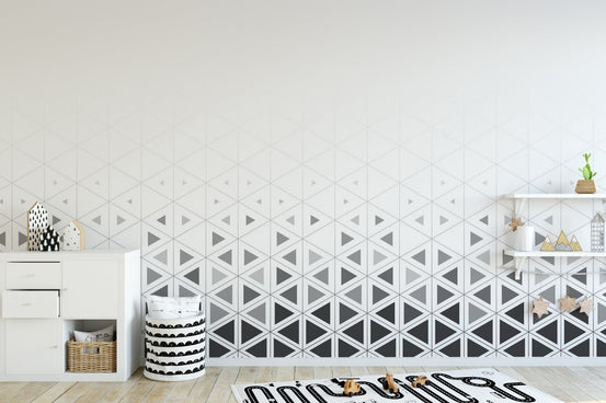 Geometric Pattern Wallpaper Mural abstract-02
