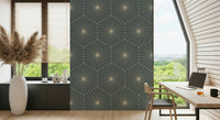Elegant diamond line Geometric Radiance geometric wallpaper.