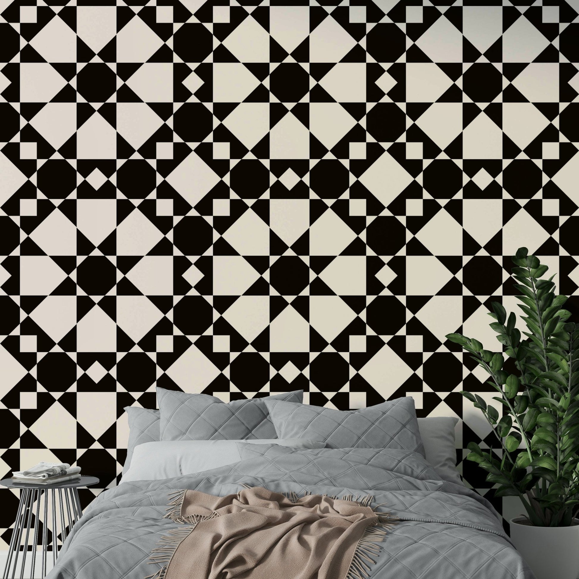 High-quality image of the Geometric Star wallpaper, GD4461