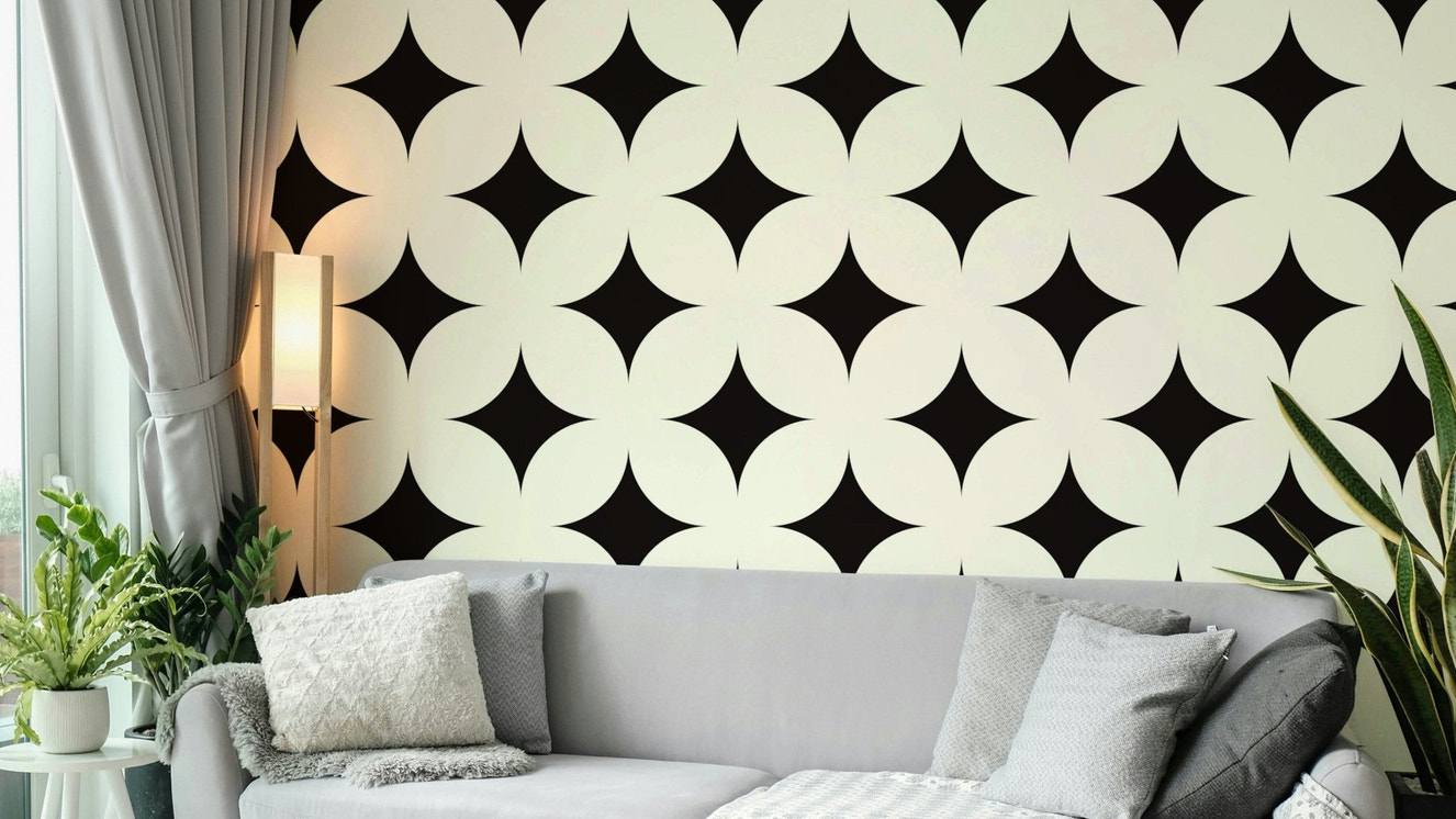 Wallpaper for walls with a sophisticated, artistic feel

