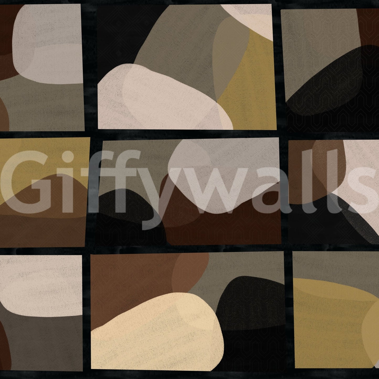 Rock-inspired wall wallpaper








