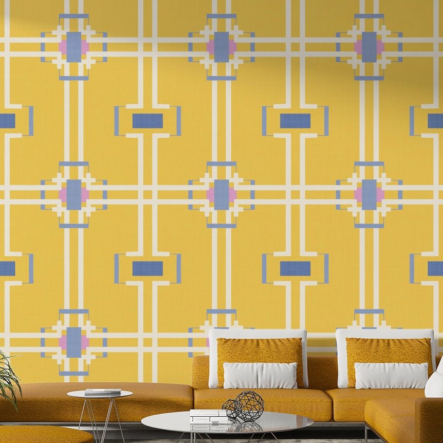 Harmonious and symmetrical pattern.

