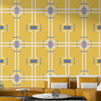 Harmonious and symmetrical pattern.

