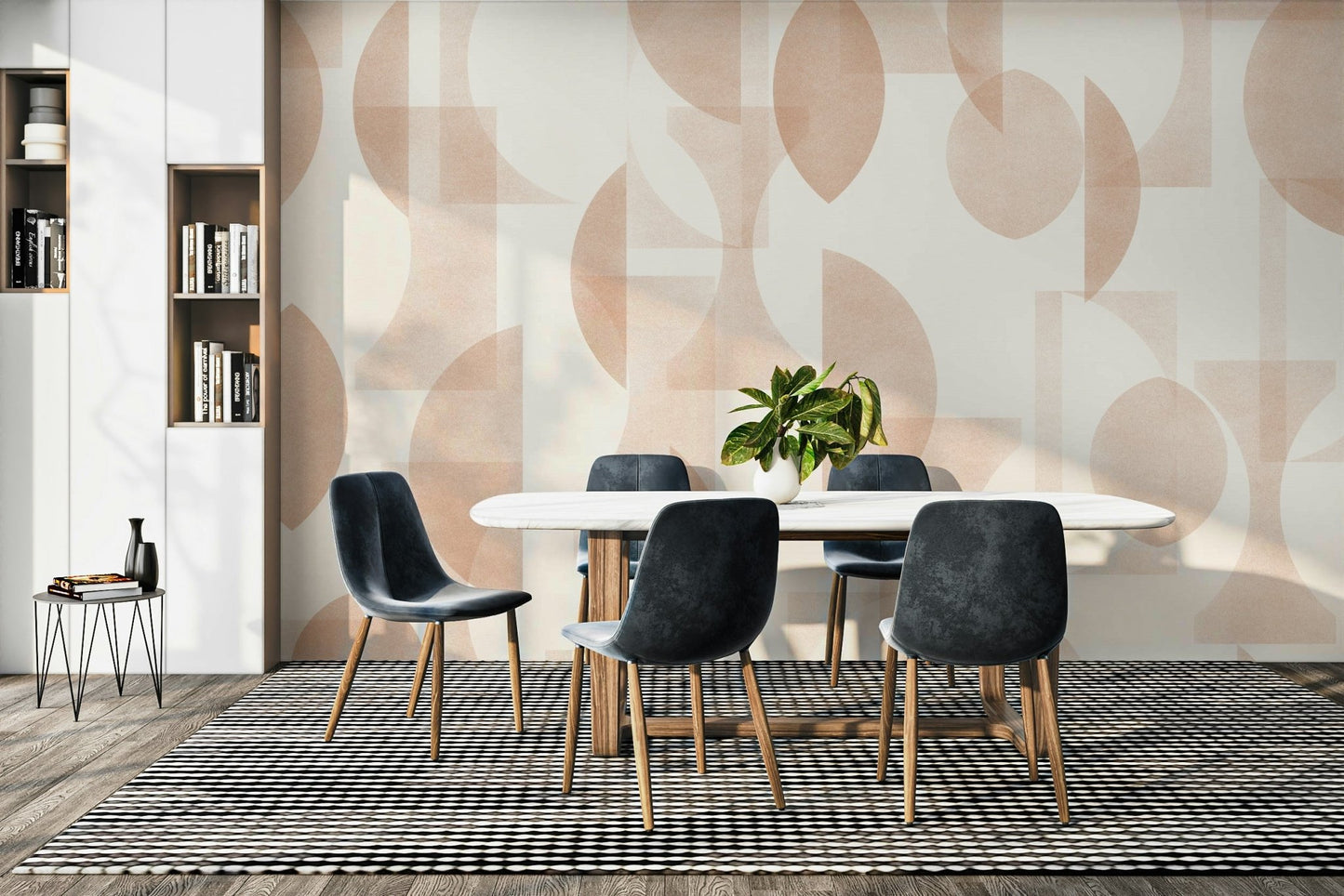 The lines are clean and precise.
