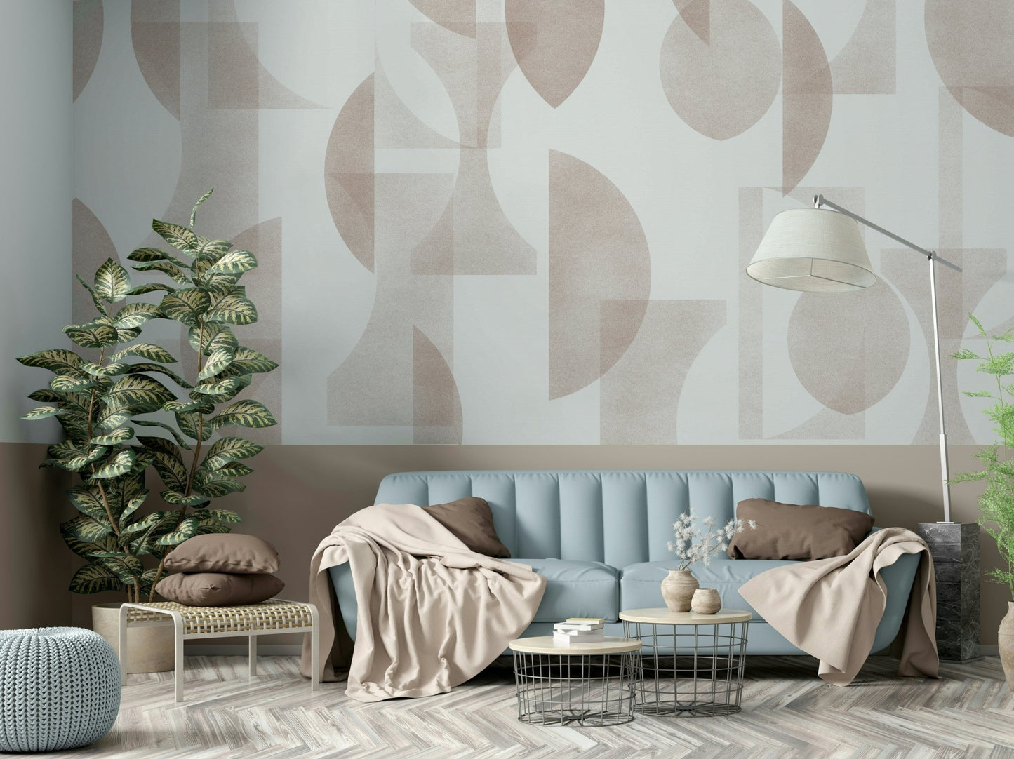 The color palette is warm and soothing, with shades of mocha, beige, and white.
GD4350