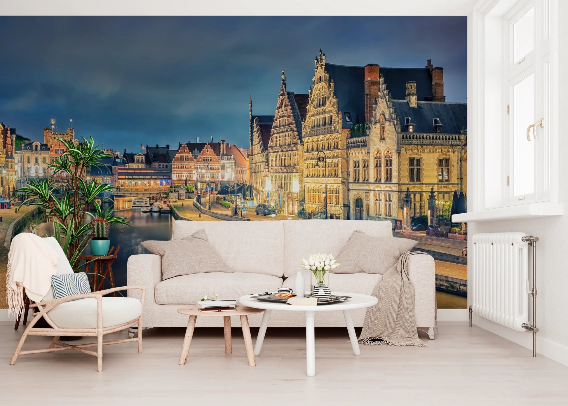 Ghent Lights Wall Mural