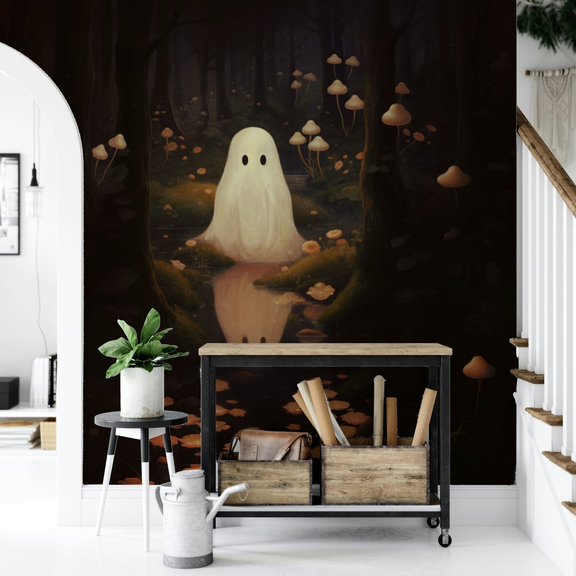 The print quality captures the soft glow effect accurately.
