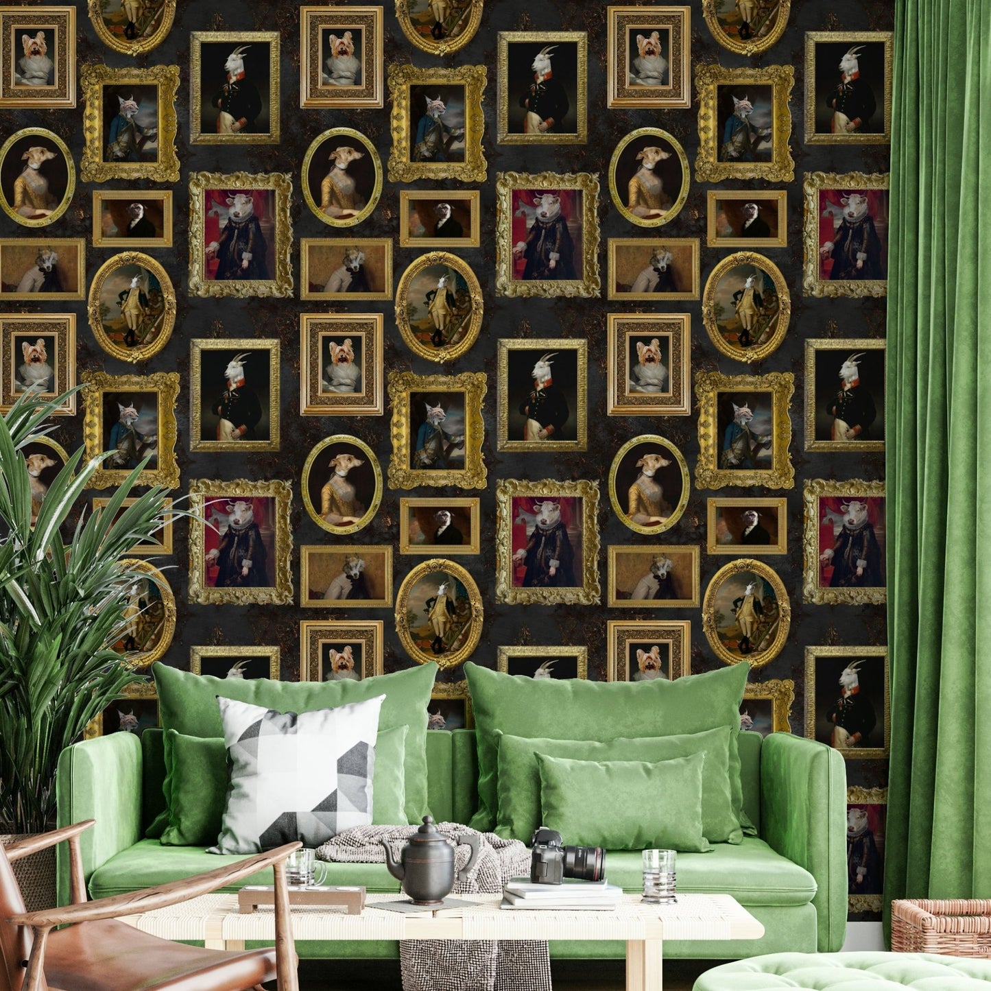 Sense of sophisticated whimsy and timeless artistry.

