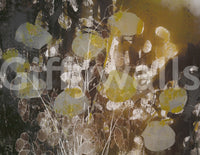 An artistic nature inspired mural for home decor., GD5231