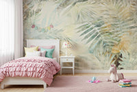 A classic botanical wallpaper for walls.