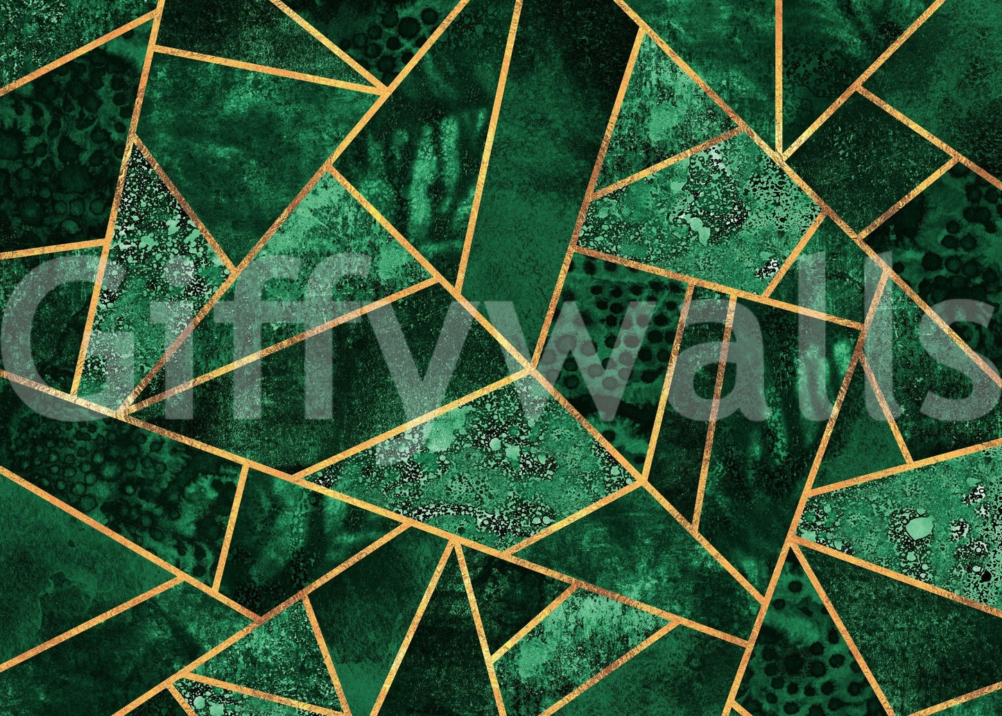 A high-quality minimalist block wall mural for walls.

