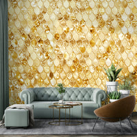 Gilded Scales Wall Mural GD3954