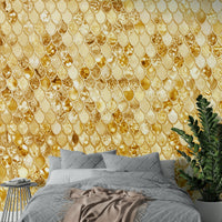 Gilded Scales Wall Mural GD3954