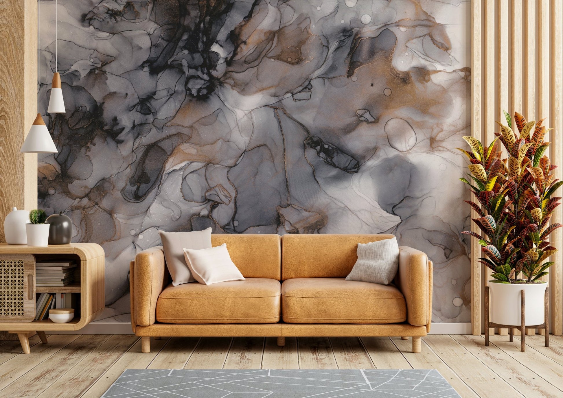 Ideal mural wallpaper for adding sophistication and style


