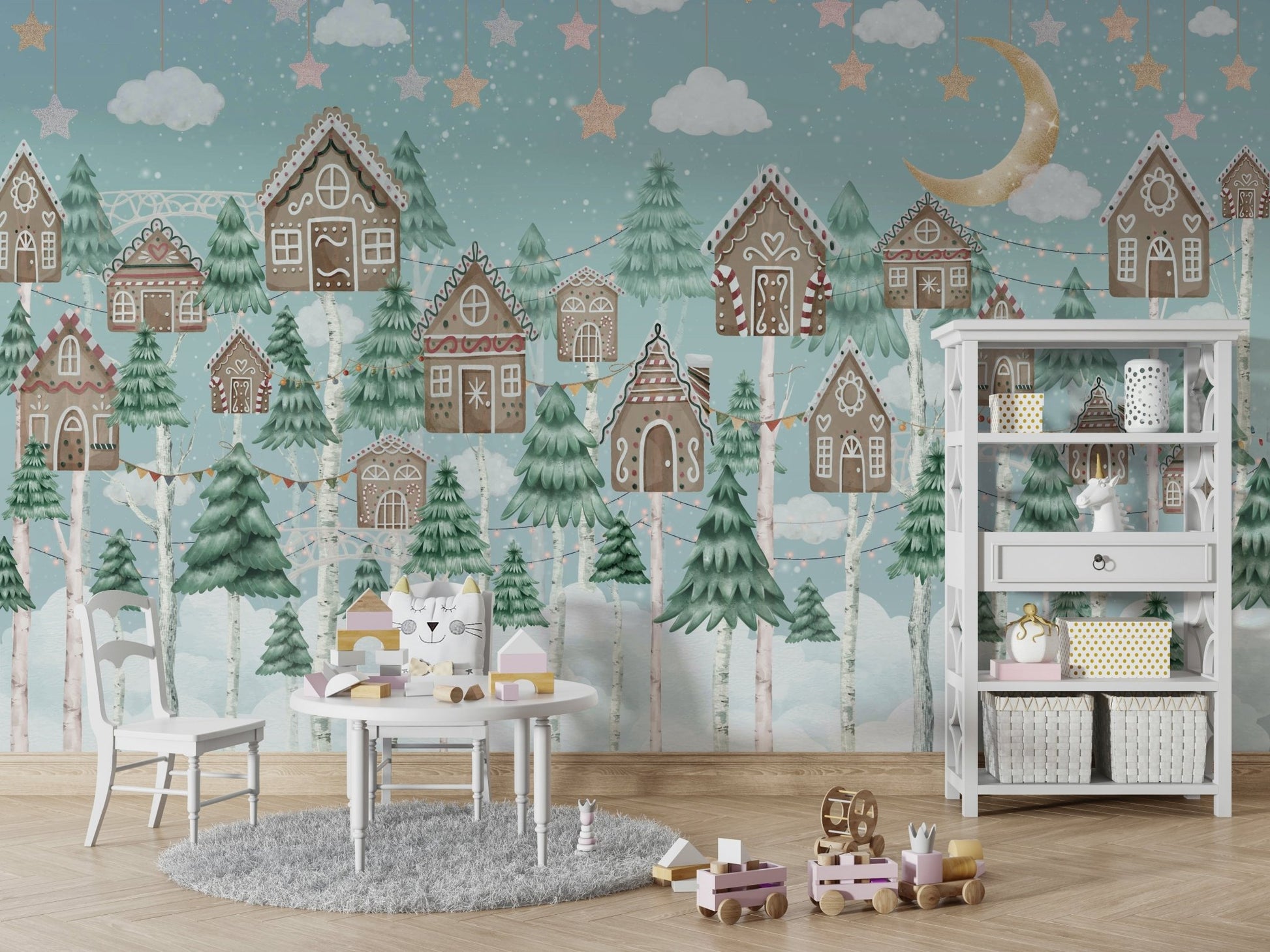 The overall mood is quiet and serene.

