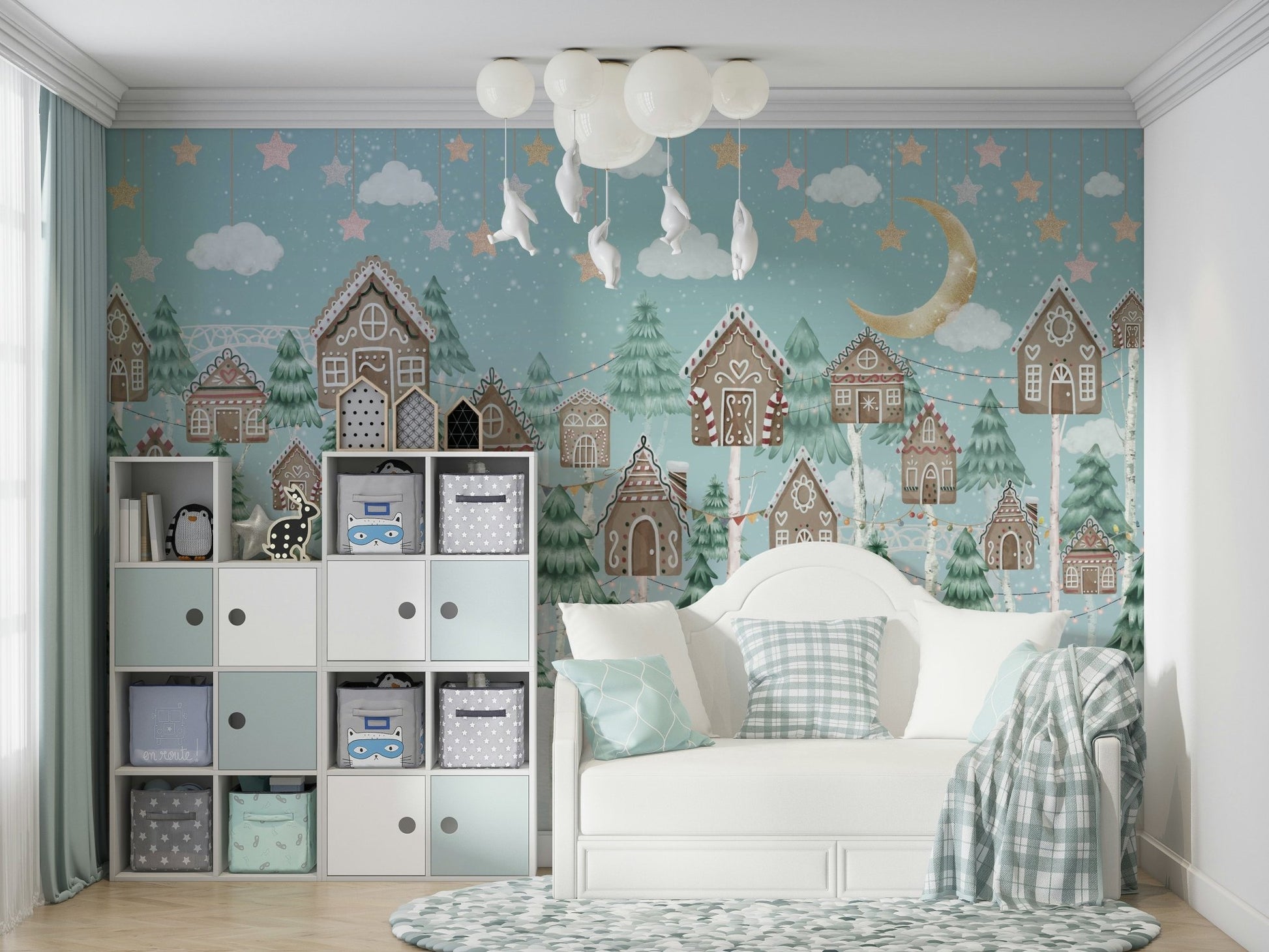 The background is a soft, light color.

