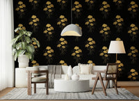 Ginkgo Luxury Gold Wall Mural