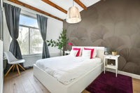 The composition is balanced and uncluttered.

