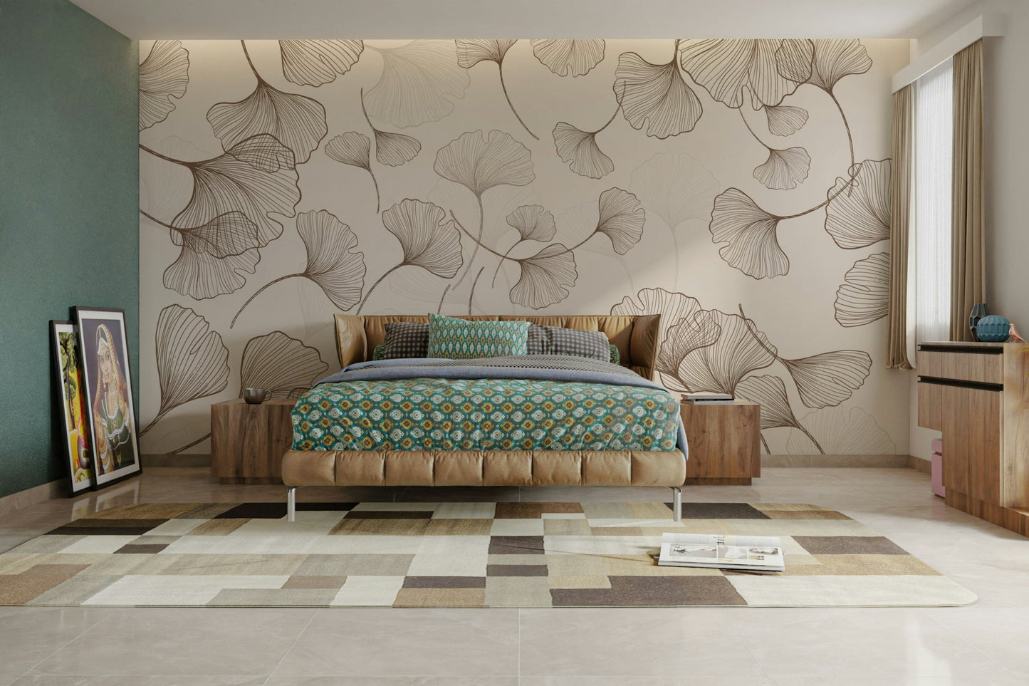 The leaves are almost transparent, like a light whisper.

