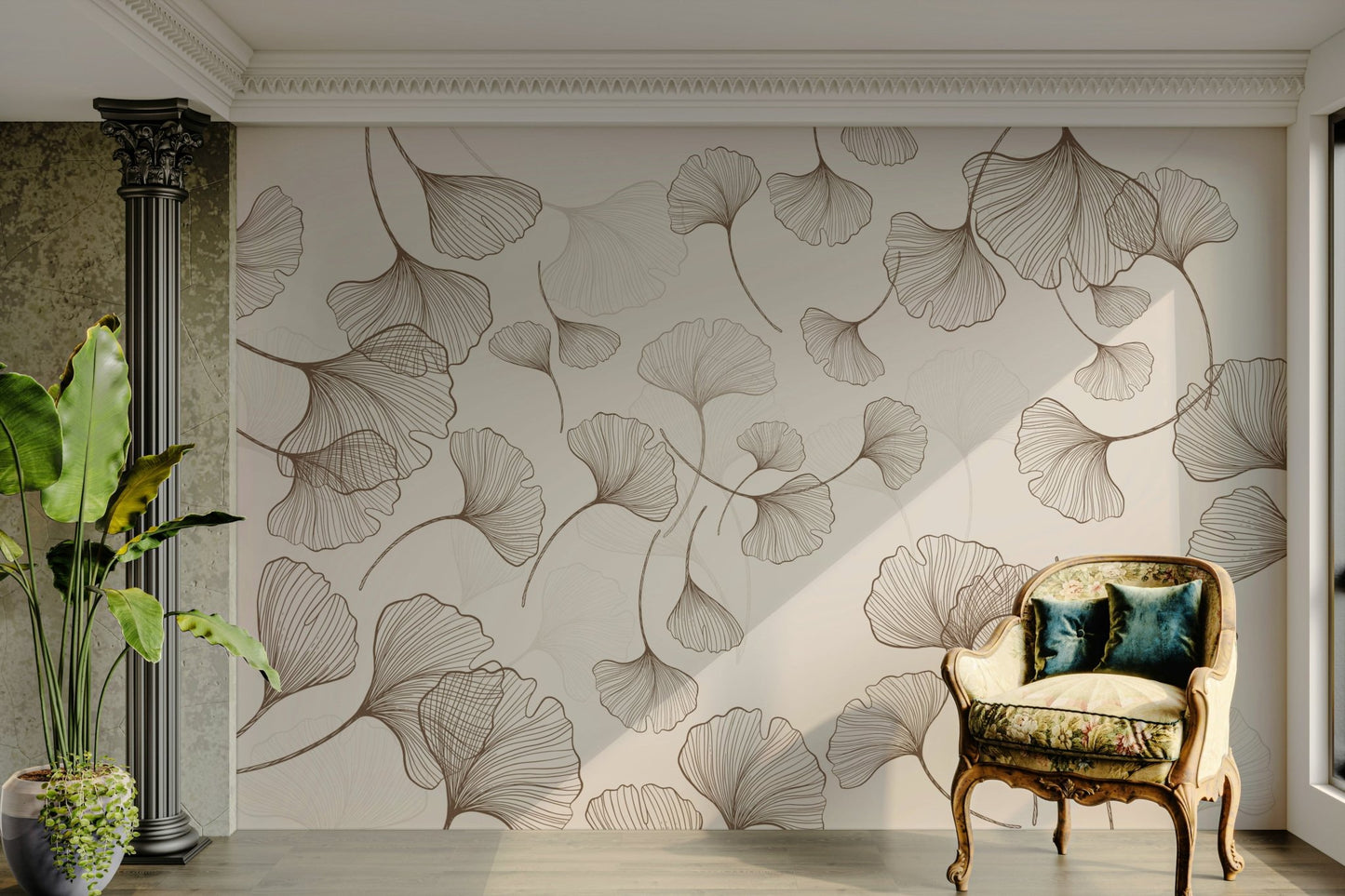 The overall feel is peaceful and serene.

