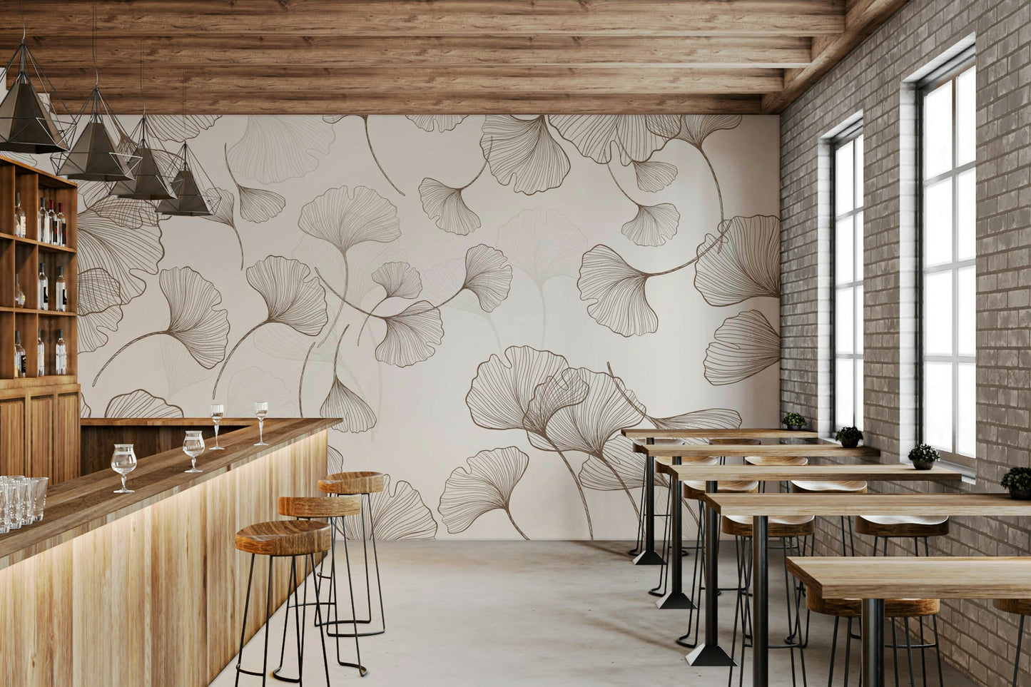 The shapes have soft, diffused edges.

