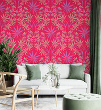 Ornate floral design for walls.


